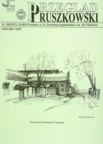 PRZEGLĄD PRUSZKOWSKI NR 1/2012
