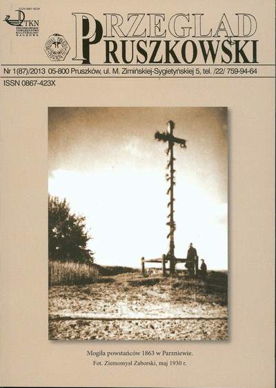 PRZEGLĄD PRUSZKOWSKI NR 1/2013