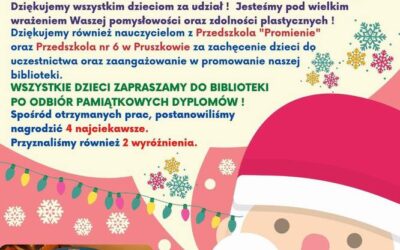 WYNIKI KONKURSU ŚWIĄTECZNEGO W FILII NR 2