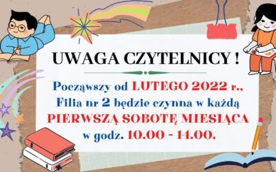 Nowe godziny otwarcia